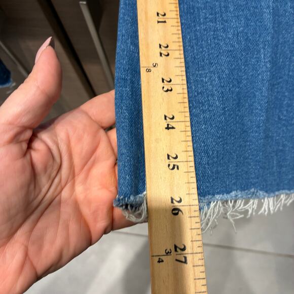 MOTHER The Insider Ankle Fray in Eager Beaver Sz 24 - Picture 14 of 15